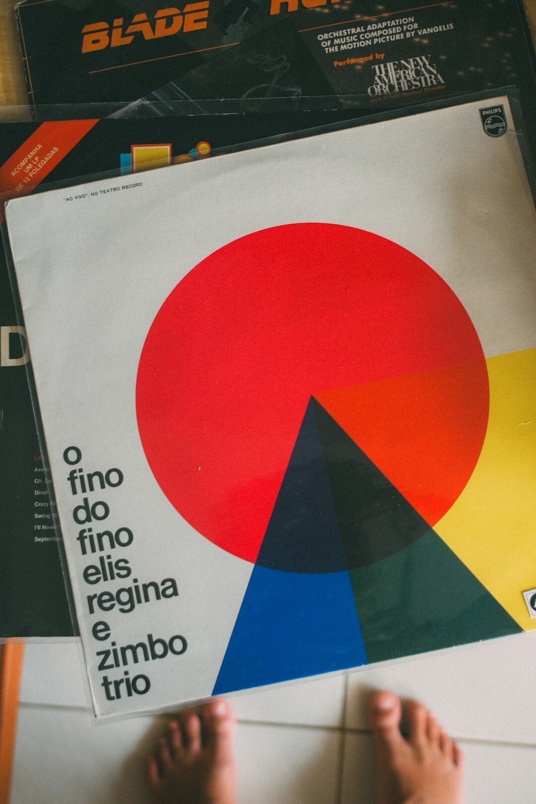 vintage music album cover