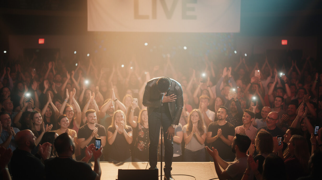 crowd at concert