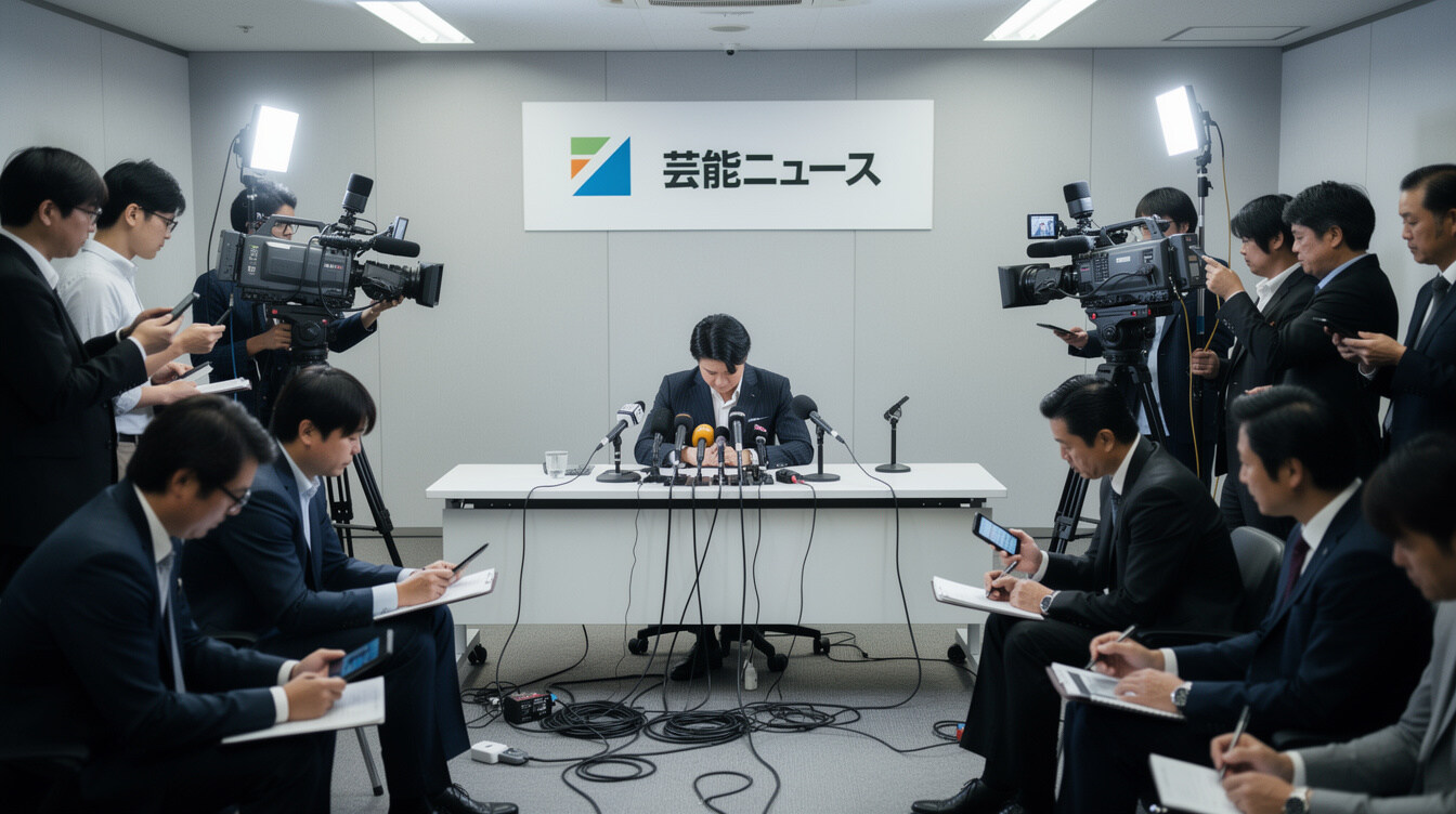 japanese celebrity press conference